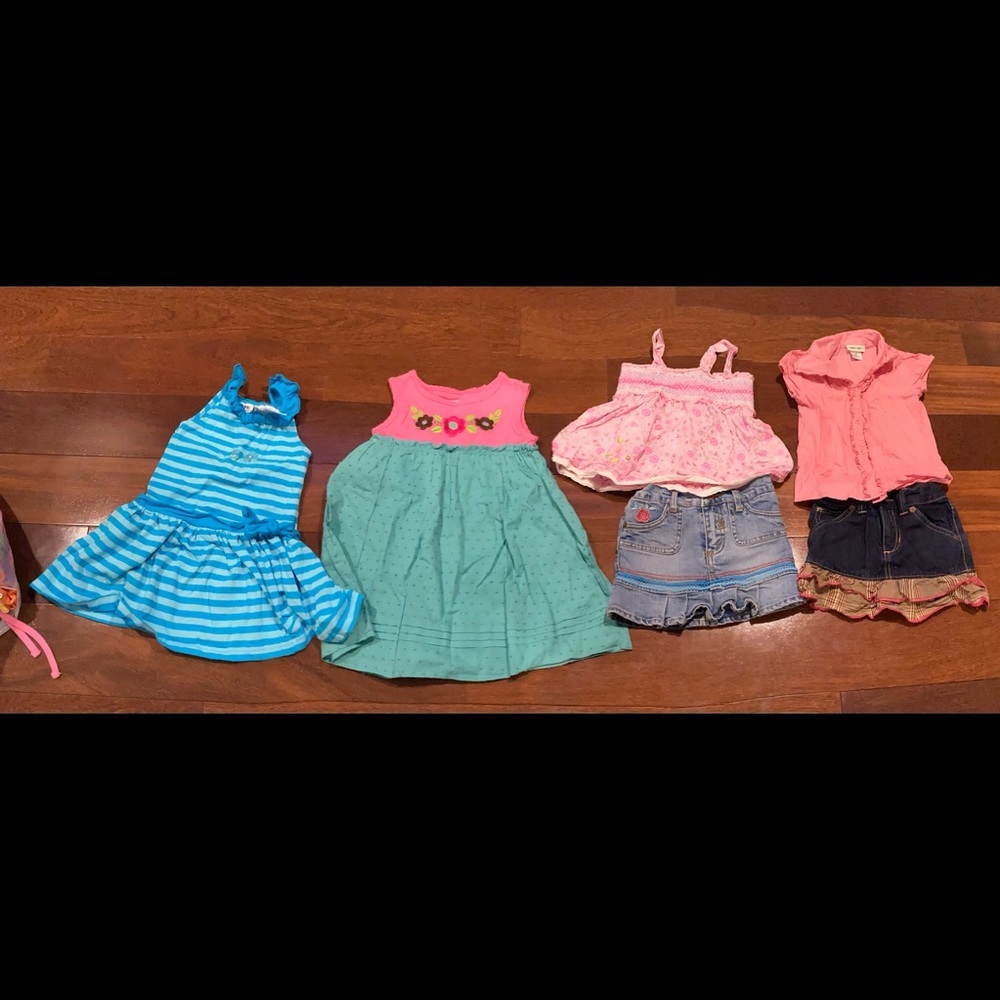 Girls dress/ jeans skirts outfit size 3t g…